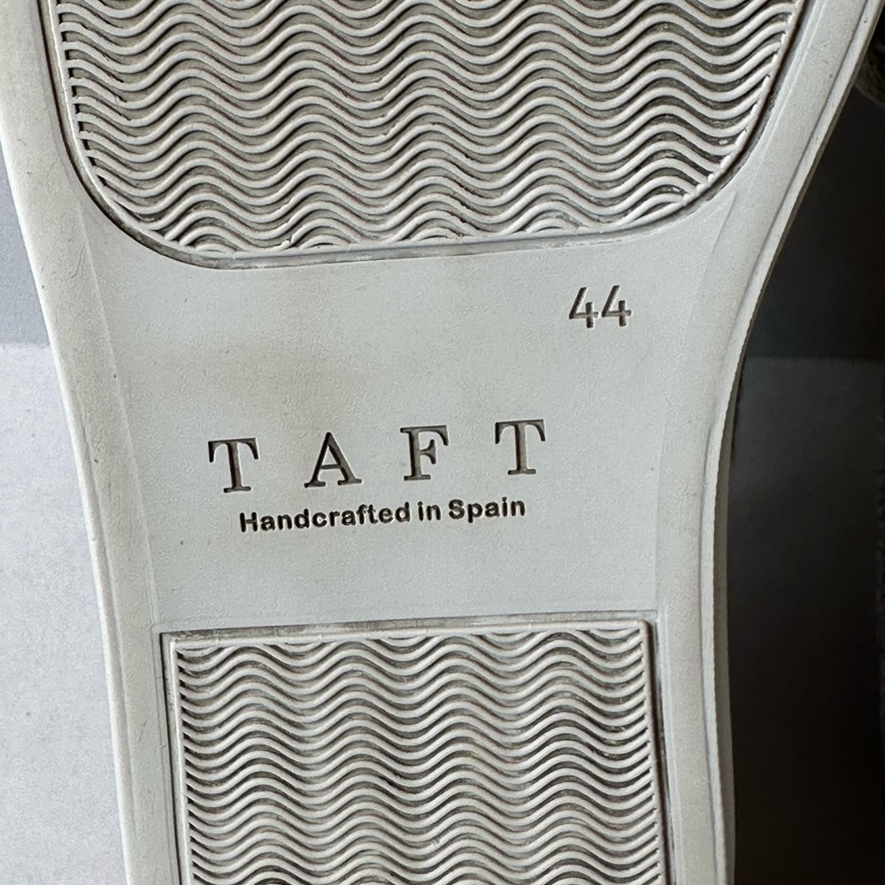 TAFT Jack Neutral Paisley Jacquard Design Sneakers With Leather Size 44 (11) EUC - Picture 10 of 12